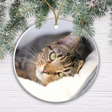 Load image into Gallery viewer, Personalised Full Photo Bauble - Add any photo!
