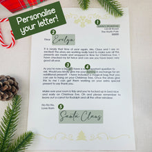 Load image into Gallery viewer, Personalised Santa Dummy Letter (With Envelope & Wax Seal)