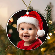 Load image into Gallery viewer, Personalised Full Photo Bauble - Add any photo!