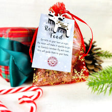 Load image into Gallery viewer, Official Reindeer Food - Bag, Food & Charm - Father Christmas Eve Box Stocking Filler Kids Tradition - Wildlife Friendly Bird Seed