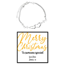 Load image into Gallery viewer, Personalised Merry Christmas Bracelet Box