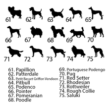 Load image into Gallery viewer, Personalised Dog Breed Keyring - Sustainable Oak Wood