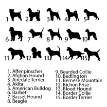 Load image into Gallery viewer, Personalised Dog Breed Keyring - Sustainable Oak Wood