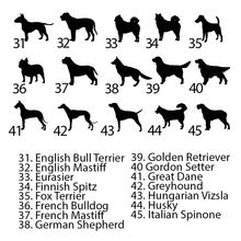 Load image into Gallery viewer, Personalised Dog Breed Keyring - Sustainable Oak Wood