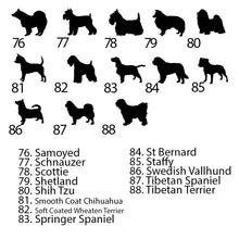 Load image into Gallery viewer, Personalised Dog Breed Keyring - Sustainable Oak Wood