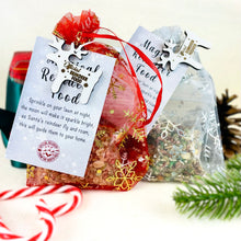 Load image into Gallery viewer, Official Reindeer Food - Bag, Food &amp; Charm - Father Christmas Eve Box Stocking Filler Kids Tradition - Wildlife Friendly Bird Seed
