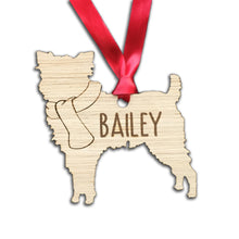 Load image into Gallery viewer, Personalised Dog Christmas Tree Decoration: Affenpinscher
